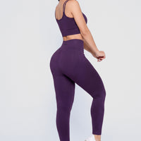 LEGGINGS MORADO DE COMPRESIÓN INTELIGENTE DFO
