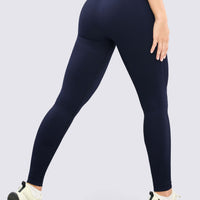 LEGGINGS AZUL MARINO PRETINA ALTA RVC