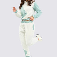 JOGGER BLANCO MUJER CON BOLSILLOS SSF