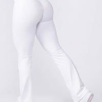 LEGGINGS BOTA RECTA BLANCO ALTA COBERTURA RVC