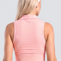 TOP ROSA MUSE CUELLO ESTILO POLO CCR