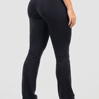 LEGGINGS BOTA RECTA NEGRO TALLE ALTO RVC
