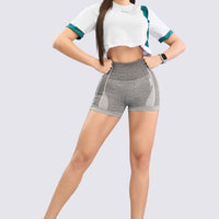 BLUSA BLANCA CUELLO REDONDO RVC