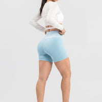 BUZO BLANCO MALLA MUJER AJUSTABLE EN CINTURA CDC