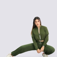 JOGGER CONFORT VERDE MILITAR RVC