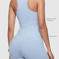 ENTERIZO BOTA CAMPANA COLOR BABY BLUE CDC