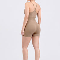 ENTERIZO SEAMLESS MOCCA ESENCIAL FIT RVC
