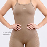 ENTERIZO SEAMLESS MOCCA ESENCIAL FIT RVC