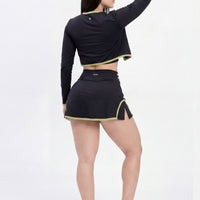 FALDA NEGRA CON SHORT INTERNO RVC