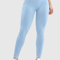 LEGGINGS TEXTURIZADO BABY BLUE CDC