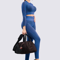 BUZO AZUL AJUSTADO Y TEXTURIZADO RVC