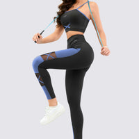 LEGGINGS CON MALLA LATERAL RVC