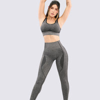 TOP SEAMLESS SOPORTE ALTO NEGRO RVC