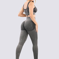 TOP SEAMLESS SOPORTE ALTO NEGRO RVC