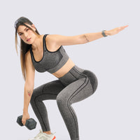 TOP SEAMLESS SOPORTE ALTO NEGRO RVC