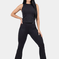 LEGGINGS BOTA RECTA NEGRO ALTA COBERTURA RVC