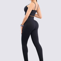 TOP DEPORTIVO NEGRO TEXTURIZADO RVC