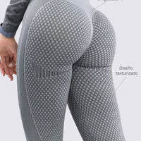 LEGGINGS SEAMLESS TEXTURA GRIS RVC