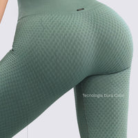 LEGGINGS SEAMLESS TEXURIZADO VERDE RVC