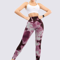 LEGGINGS TIE DYE CEREZO OSCURO RVC