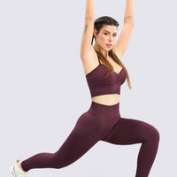 TOP DEPORTIVO CEREZO OSCURO TEXTURIZADO RVC