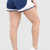 PANTALONETA RUNNING AZUL MUJER SHORT INTERNO CDC