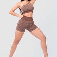 SHORT PUSH UP CAFÉ ANIMAL PRINT CCR