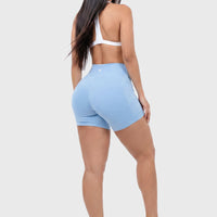 SHORT BABY BLUE PRETINA ALTA CDC