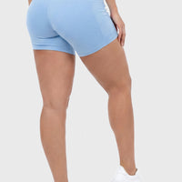 SHORT BABY BLUE PRETINA ALTA CDC