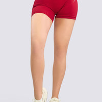 SHORT SEAMLESS ROJO COMPRESIÓN MEDIA RVC