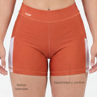 SHORT TERRACOTA DE ALTA RENDIMIENTO RVC