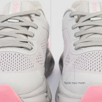 TENIS MUJER GRIS RUNNING