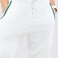 JOGGER BLANCO MUJER AJUSTE CÓMODO SSF