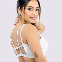 TOP BLANCO TIRANTES CRUZADOS RVC