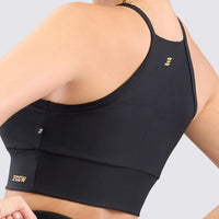 TOP NEGRO DEPORTIVO CON TIRANTES RVC