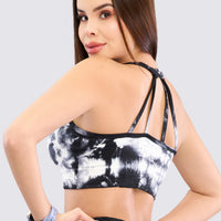 TOP TYE DYE NEGRO Y BLANCO RVC