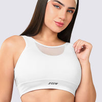 TOP RUNNING ALTO SOPORTE BLANCO RVC