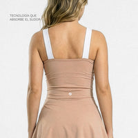 VESTIDO COLOR MOCCA RVC