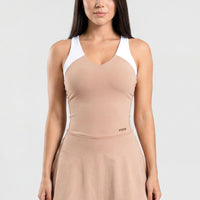 VESTIDO COLOR MOCCA RVC