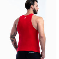 Camiseta Esqueleto Deportiva Para Hombre Rojo 0505R | Colombian Gymwear