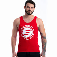 Camiseta Esqueleto Deportiva Para Hombre Rojo 0505R | Colombian Gymwear