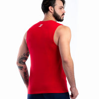 Camiseta Sisa Deportiva Para Hombre Roja 0506R | Colombian Gymwear