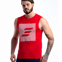 Camiseta Sisa Deportiva Para Hombre Roja 0506R | Colombian Gymwear