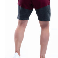 Pantaloneta Deportiva Para Hombre Vinotinto 0906VT-G | Colombian Gymwear