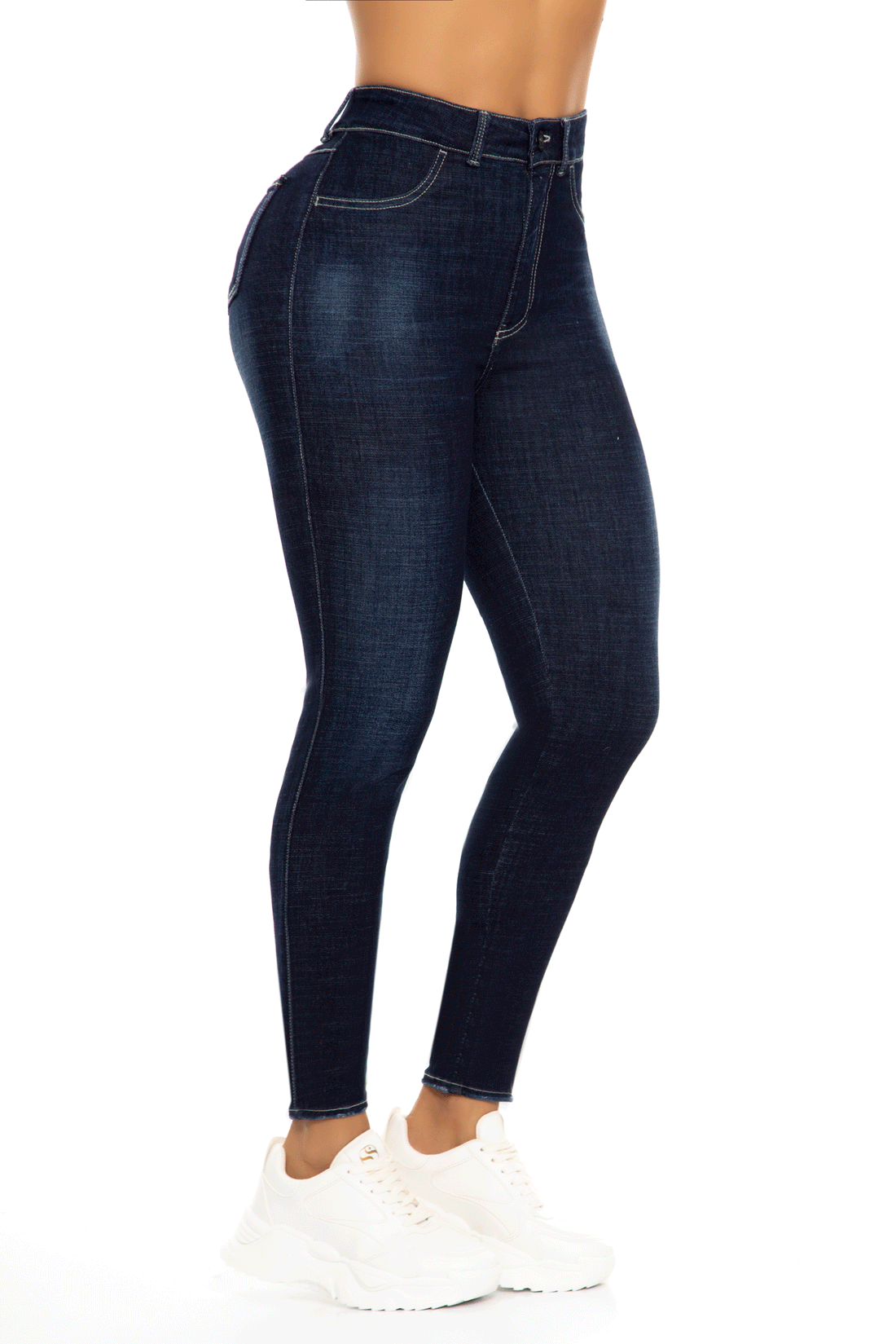 JEANS SUPER STRETCH AZUL OSCURO 01406CA-DM09