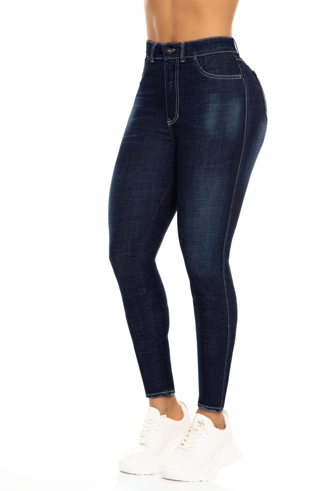 JEANS SUPER STRETCH AZUL OSCURO 01406CA-DM09