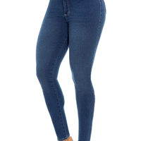 JEANS SUPER STRETCH AZUL CLARO 01406CA-DM12