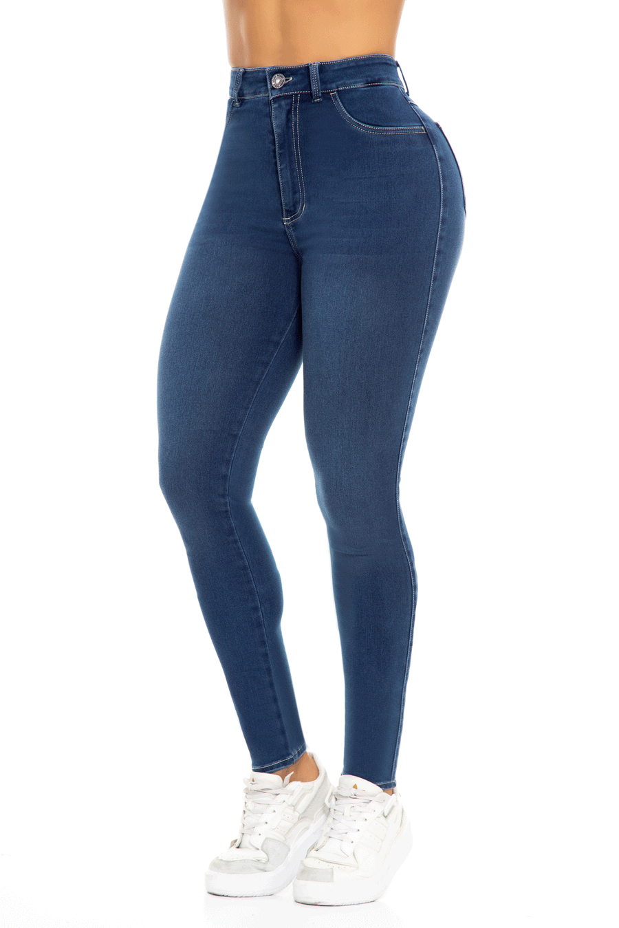 JEANS SUPER STRETCH AZUL CLARO 01406CA-DM12