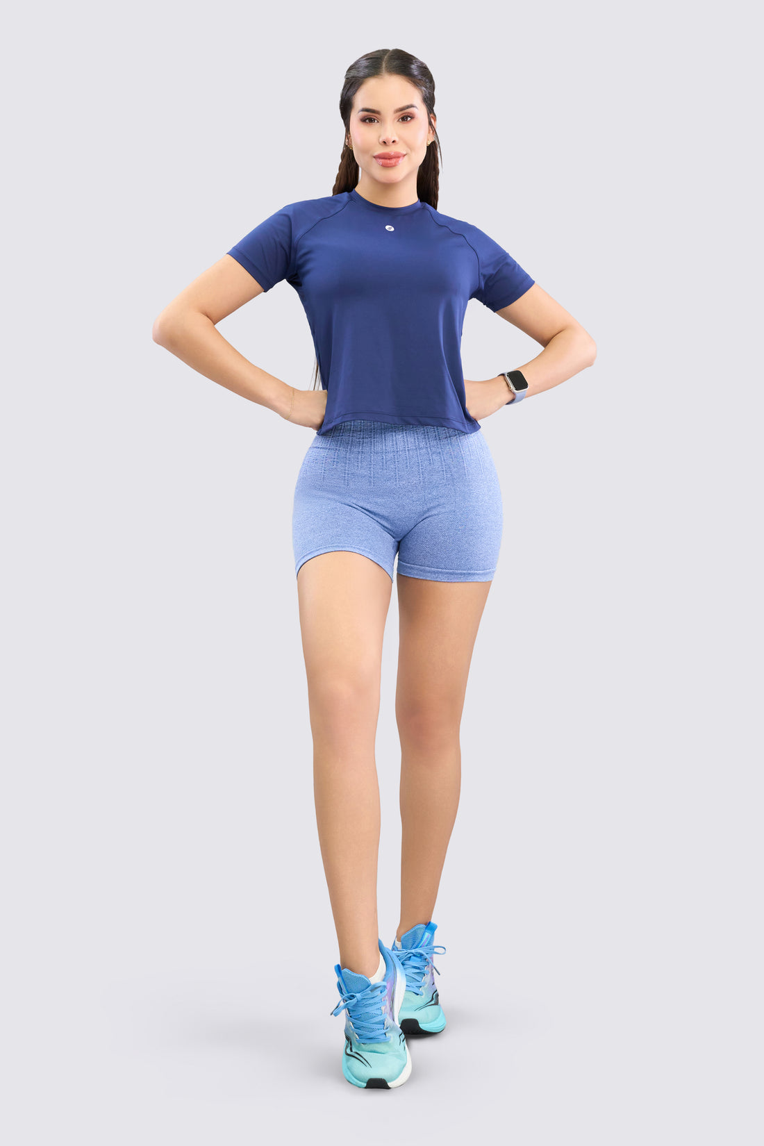 SHORT COMPRESIÓN AZUL REY RVC