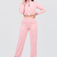 CHAQUETA AJUSTE REGULABLE ROSA MUSE CCR